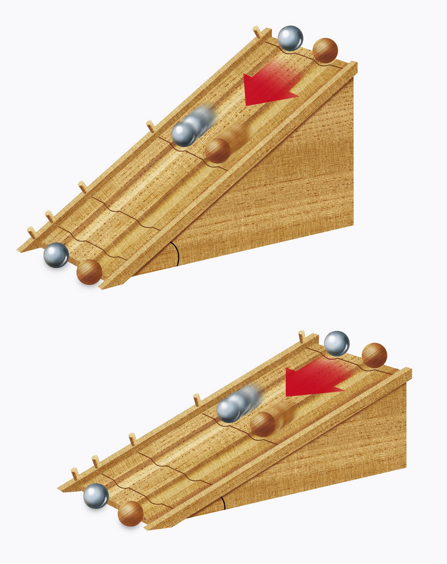 Galileo's inclined-plane experiment image