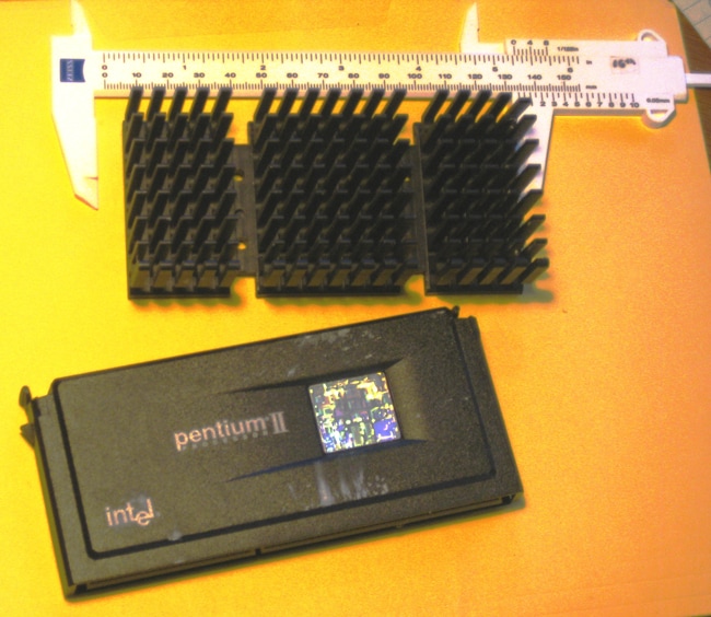 Pentium II heatsink